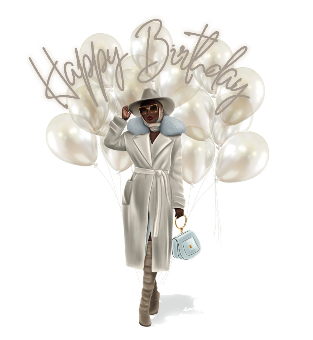 Winter Decadence - Monte Carlo - Happy Birthday Card