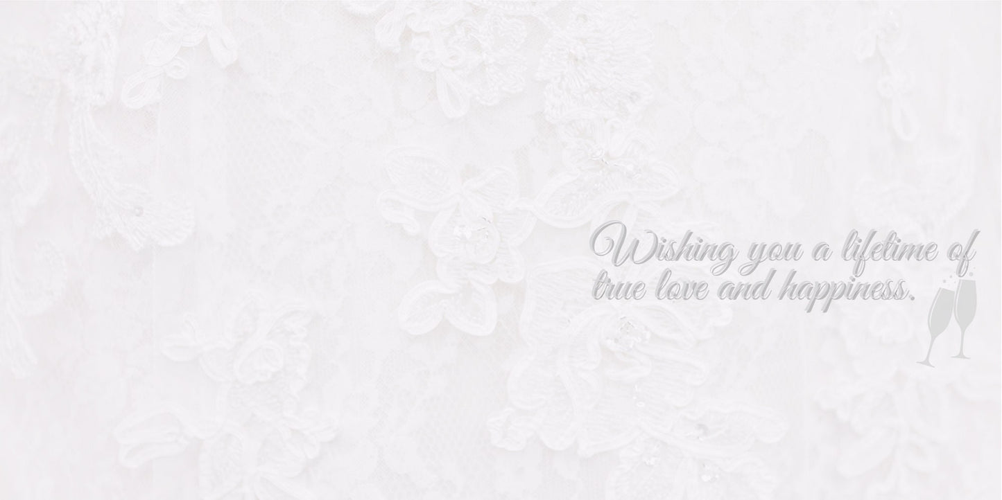 The Look of Love Elegant Wedding Card for Black Couples