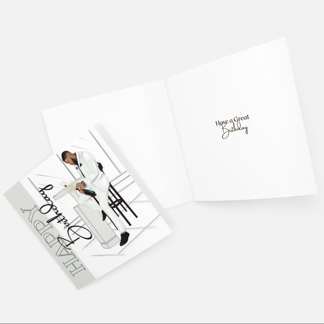 Poppin' Bottles Birthday Card