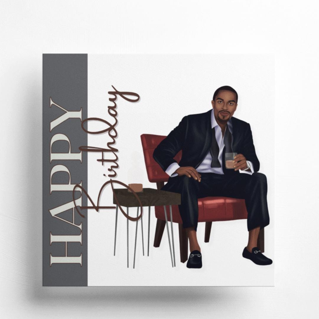 The Charmed Gent Birthday Card