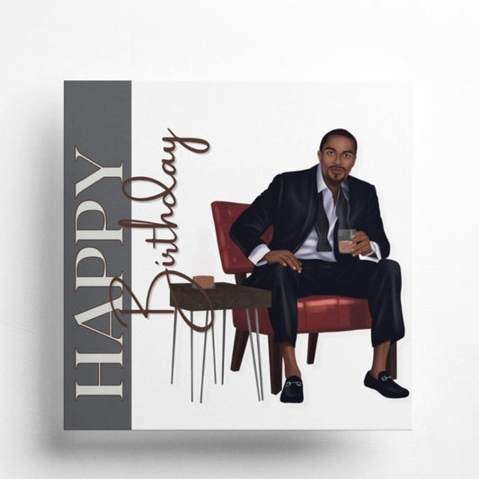The Charmed Gent Birthday Card