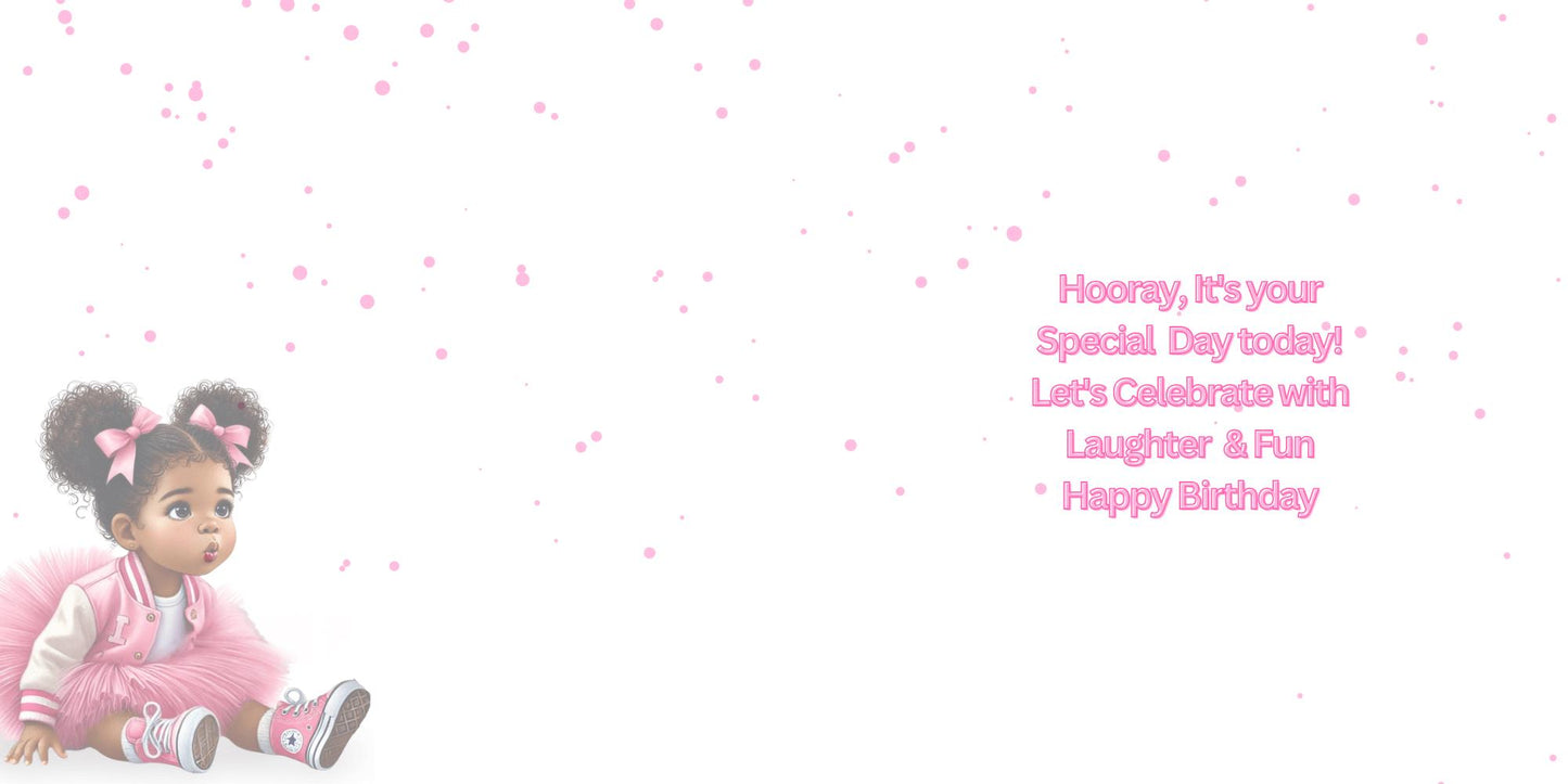 Cupcakes & Wishes - Happy Birthday Card