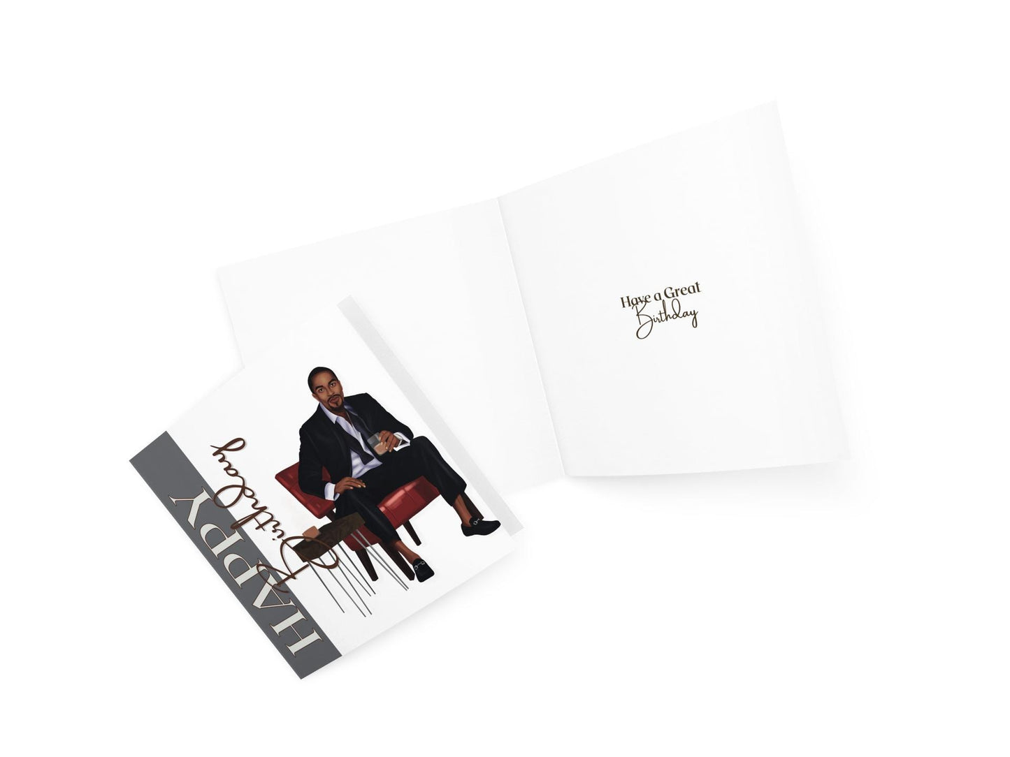 The Charmed Gent Birthday Card