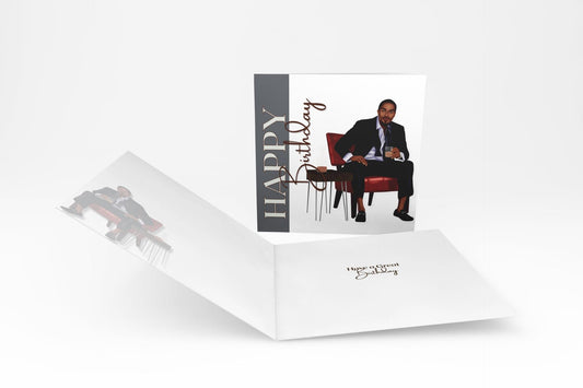 The Charmed Gent Birthday Card