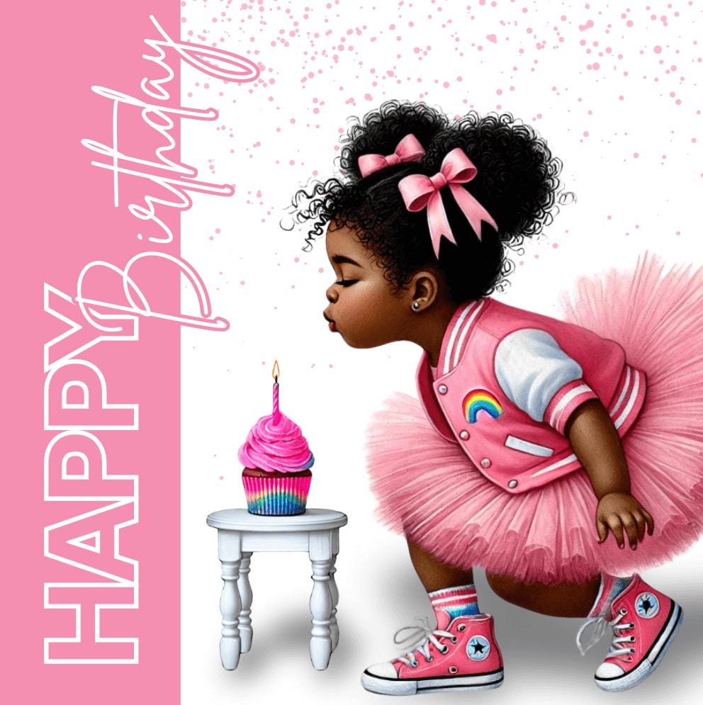 Rainbows & Wishes - Happy Birthday Card