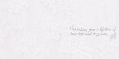 The Look of Love Elegant Wedding Card for Black Couples