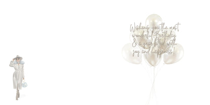 Winter Decadence - Monte Carlo - Happy Birthday Card