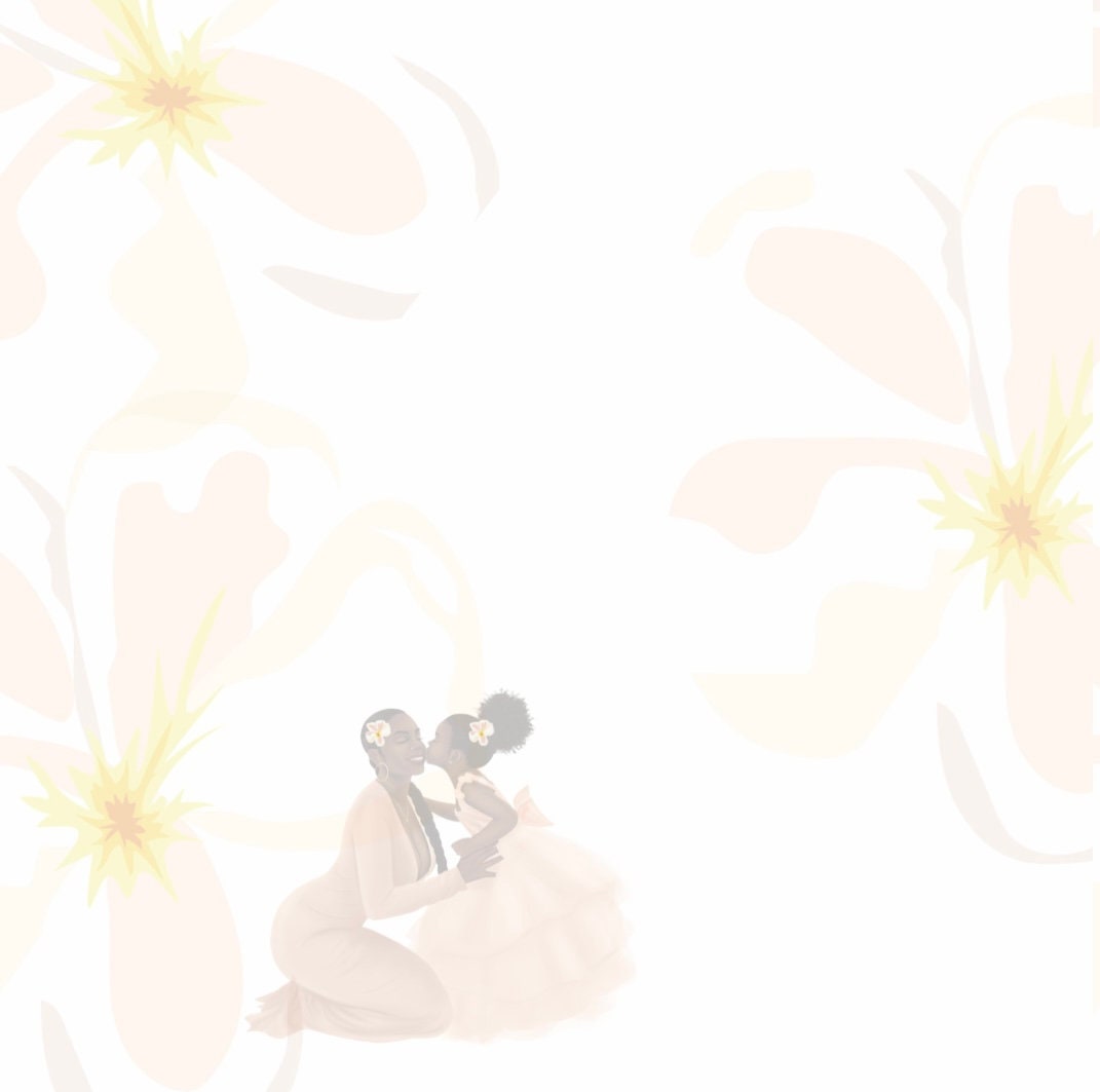 Elegant Happy Mother's Day card - Tropical Plumeria Flower