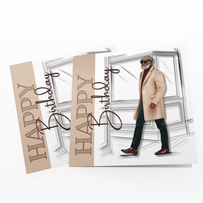 The Stylish Gent Birthday Card
