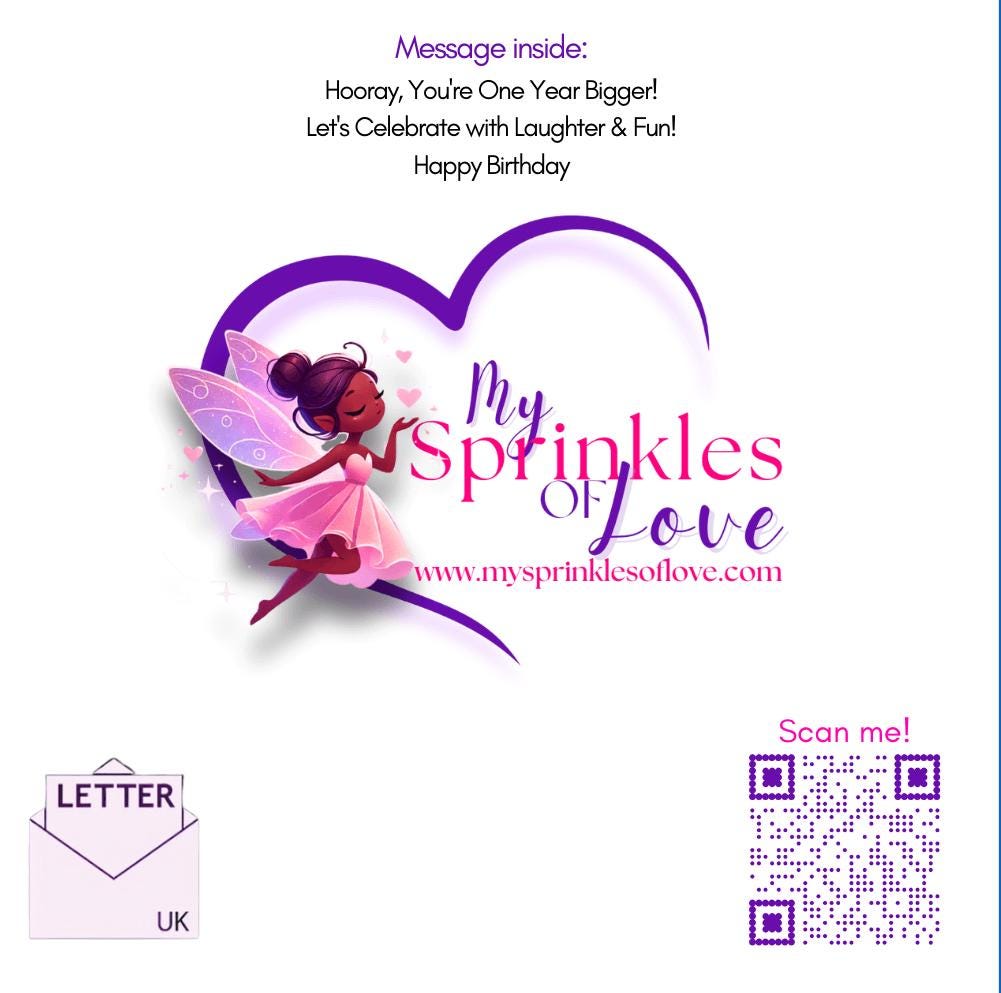 Little blue star - Happy Birthday Card